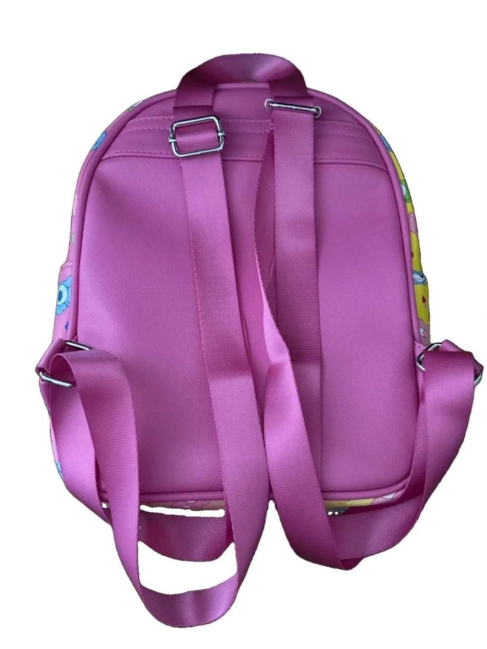 Care Bears Pastel Rainbow Mini Backpack in Pink Trim